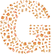 Gingerbread Alphabet Font G