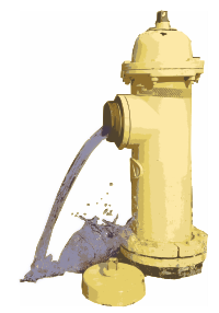 Yellow Fire Hydrant