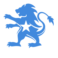 Somalia flag heraldic lion
