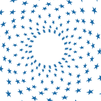 Star pattern swirl