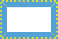Blue Yellow Frame