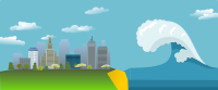 Tsunami and City