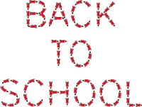 Rocket Pencil Back To School Typography