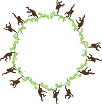 Monkeys Frame