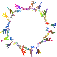 Monkeys Frame Polyprismatic