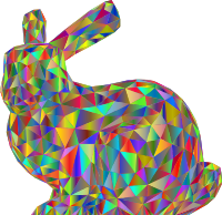 3D Stanford Bunny Polyprismatic