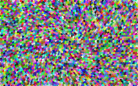 Hidden Hexagonal Pattern Colorful