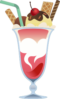 Ice Cream In A Glass 