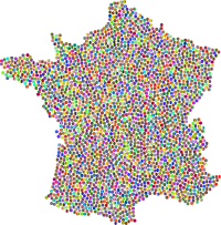 France Dots Polyprismatic