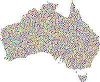 Australia Dots Polyprismatic