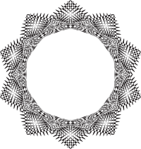 Geometric Negative Space Frame