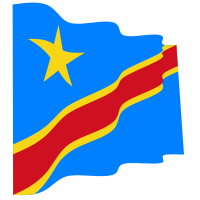 Democratic Republic of Congo flag
