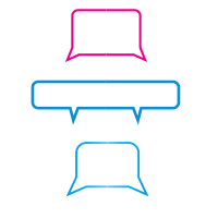 Speech balloons for comics