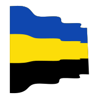 Waving flag of Gelderland