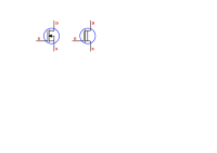 NMOS depletion schematics