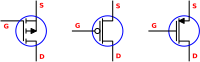 PMOS enhancement schematics