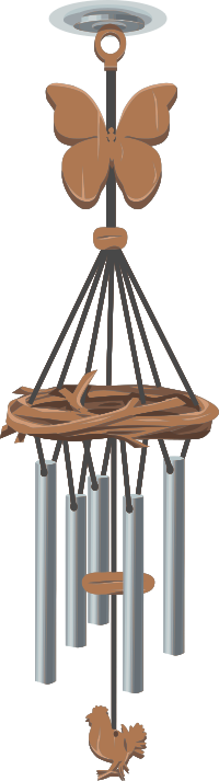 Glitch Wind Chimes