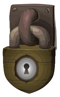 Glitch Old Lock