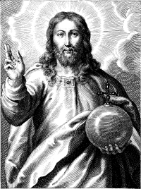 Jesus Christ As Salvator Mundi