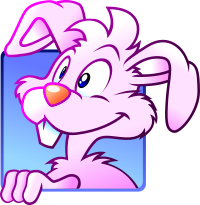 Pink rabbit