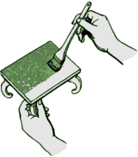 Painting a Green Board