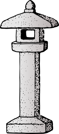 Asian Stone Lantern