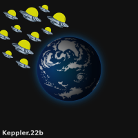 Aliens Settling on a Planet
