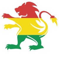 Bolivian flag heraldic lion
