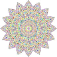 Geometric Mandala Polyprismatic No BG