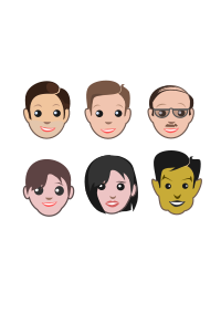 Cartoon Head Icons