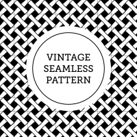 Black and white vintage pattern