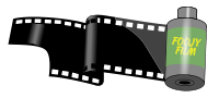 Film Roll with Label