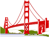 Golden Gate Bridge - Colour Remix