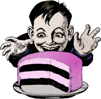 Kid and Cake - Colour Remix