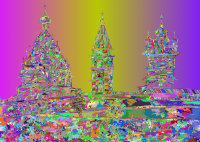 Kizhi Temple Russia By Victoria Borodinova Surreal