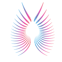 Dots wing shape