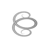 Animated rotating spring