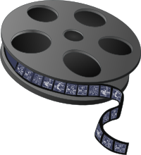 Movie Reel with Frames
