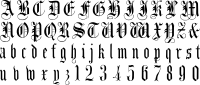 Gothic Letters