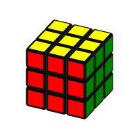 Animated Rubik's Cube