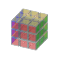 Animated Rubik's Cube