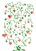 Tree of Hearts with Leaves of Stars