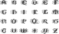 Vintage English Alphabet 6