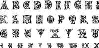 Vintage English Alphabet 17