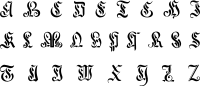 Vintage English Alphabet 18