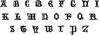 Vintage English Alphabet 20