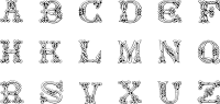 Vintage English Alphabet 22
