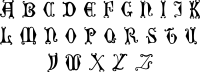 Vintage English Alphabet 25