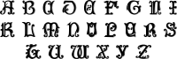 Vintage English Alphabet 27