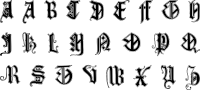Vintage English Alphabet 28